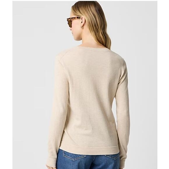 J. Crew “Teddie” Sweater in Light Khaki – Size Small - Picture 2 of 10